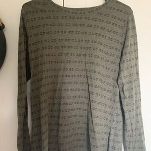Size XL Mossimo Long Sleeve Army green T